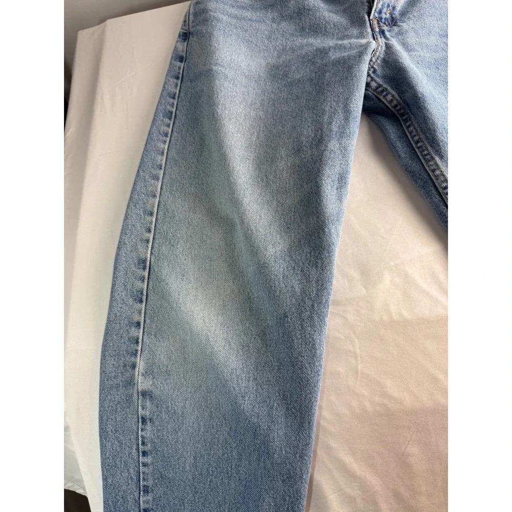 Levi Strauss 505 Jeans Mens 36x30 Regular Fit Straight Leg Blue Denim‎